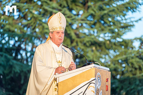 Tomo Vukšić 蒙席:  耶穌今晚對我們說：「放心！是我。不必害怕！」