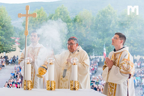 Puljić 总主教: 您所寻找的一切，都会与耶稣一起找到。玛利亚会带领你到祂那里去