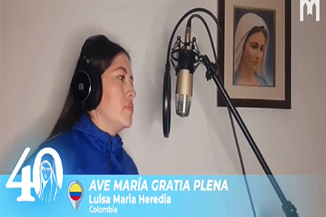 音樂: Ave Maria Gratia Plena