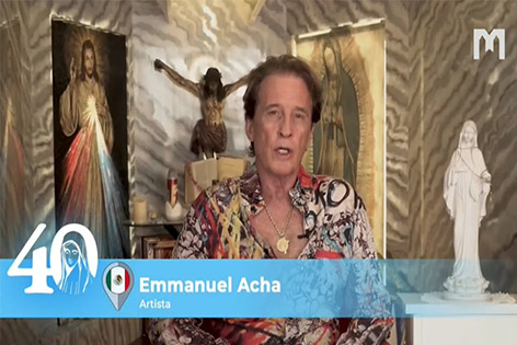 見證： Emmanuel & Alexander Acha，父子，墨西哥著名的藝術家，歌手和音樂家，談默主哥耶的經歷 (2021年5月29日)