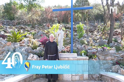 Petar Ljubicic 神父，方濟會士，講述他從第一天直到現在的默主哥耶的經歷 (2021年5月29日)