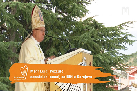 彌撒講道：波斯尼亞和黑塞哥維那宗座大使Luigi Pezzuto總主教