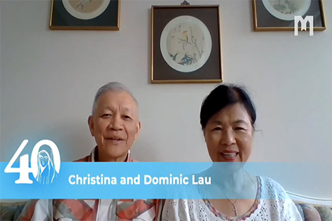 Christina and Dominic Lau : 成立加拿大默主哥耶中心