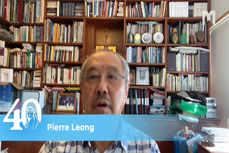 Pierre Leong : 个人皈依,根据默主哥耶的晚间祈祷项目,发起了三小时祈祷计划的创始人