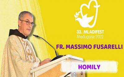 彌撒講道：Massimo Fusarelli神父, 方濟會，行政院長