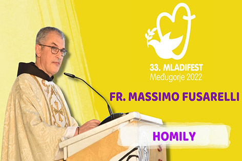 彌撒講道:Massimo Fusarelli神父, 方濟會,行政院長