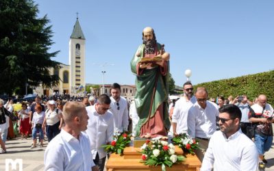 默主哥耶堂區主保聖人聖雅各伯慶日——彌撒由Mladen Vukšić主教主持