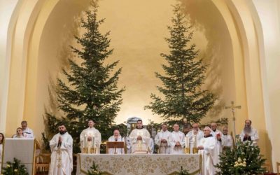 Aldo Cavalli總主教在默主哥耶主持子夜彌撒：天主出於愛而成為人