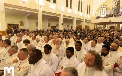 照片: 在默主哥耶以祈禱迎接2026年——新的開始之夜